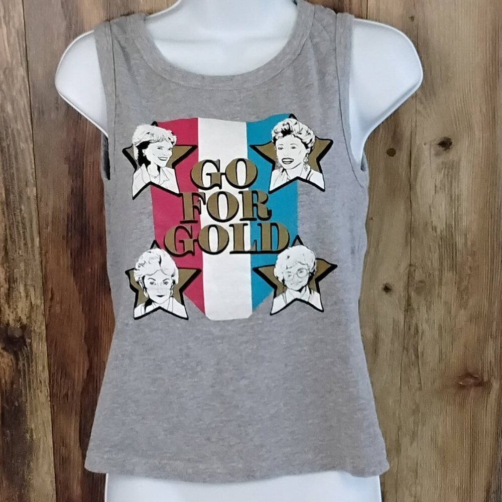 ABC Studios The Golden Girls Crop Tank Women's Medium